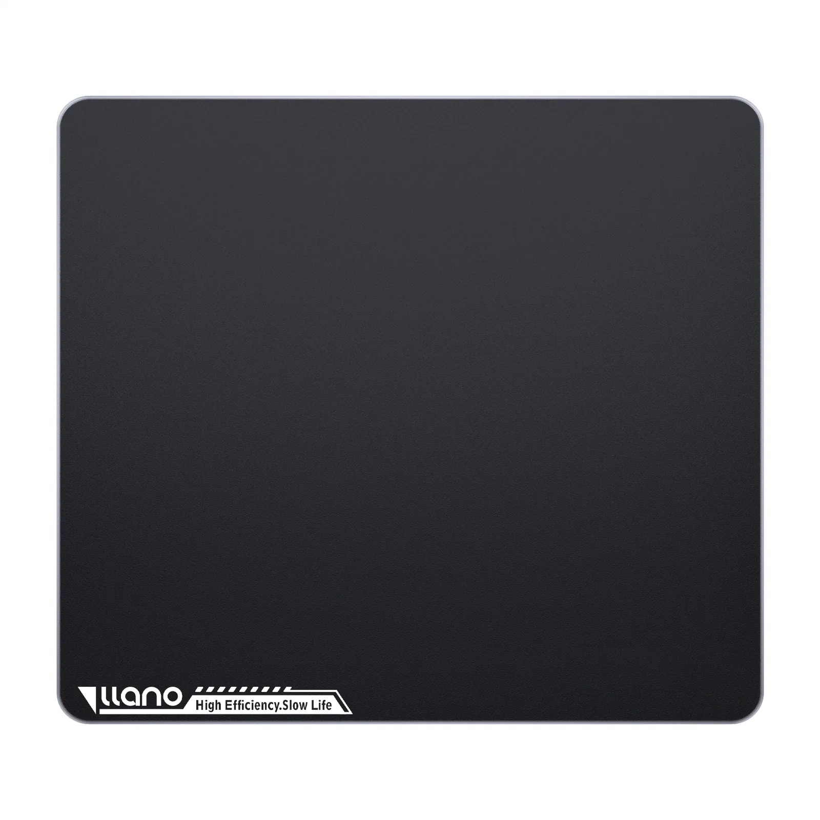 llano Professional Glass Gaming Mousepad, Smooth Mouse Pad with AG Micro-Etched Surface, Hard Mouse Mat, Anti-Slip Rubber Base, Scratch-Resistant, Waterproof & Durable, Black Large Size 17.7"x15.8" - Image 9