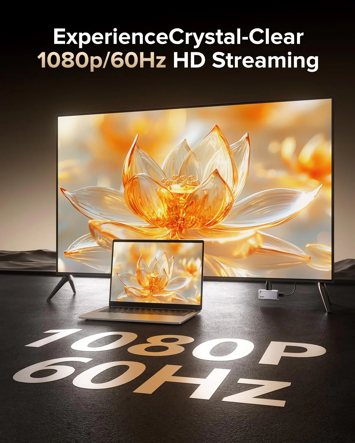 llano S850 Upgraded Type-C Wireless HDMI Transmitter and Receiver, 50M, Ultra 4K Decode Input 1080P@60Hz Output, Plug&Play 5G+2.4G and Audio for Phone/Tablet/Laptop/PC to Monitor/Projector/TV Box - Image 7